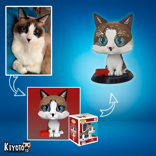 Funko personalizado de mascotas hechas a mano 