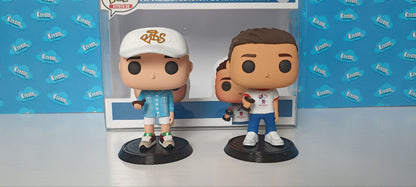Pareja de funkos personalizados en caja duo