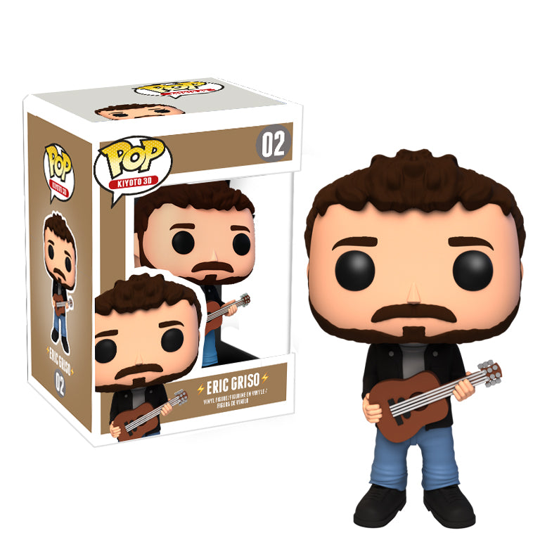 Figura 3d estilo funko personalizada hecha a mano